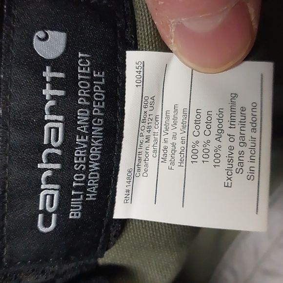 Carhartt Olive Green Cap - Picture 6 of 7